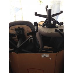 PALLET LOT OF ASSORTED GAS LIFT OFFICE CHAIRS