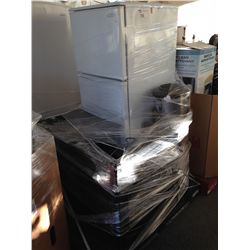 PALLET LOT OF STORE RETURN MERCHANDISE; DANBY FRIDGE, WATER COOLER, ETC