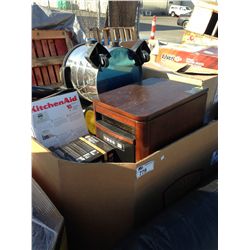 PALLET LOT OF ASSORTED STORE RETURN MERCHANDISE