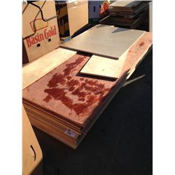 PALLET LOT OF CABINET SHOP FINISHED PLYWOOD