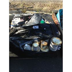 PALLET LOT OF ASSORTED CLEANERS, DETERGENTS, ETC