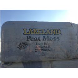 ONE 50LBS BALE OF LAKELAND PEAT MOSS
