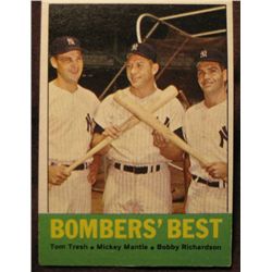 Bombers Best, No. 173, Vintage Topps Baseball Card
