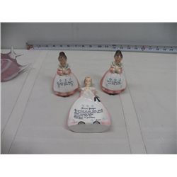 Vintage Dinner Prayer Trio