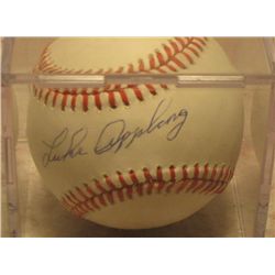 Luke Appling Autographed Baseball.