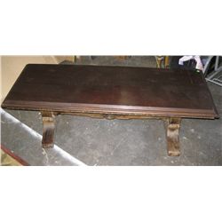 Vintage Wood Coffee Table.