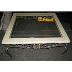 Glass Top Coffee Table