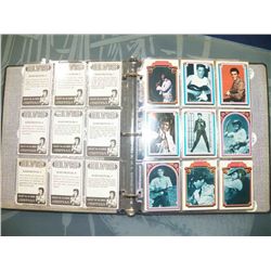 Lot of 66 Elvis Presley Collector Cards from 1978