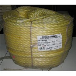 600 Feet of 5/8" Poly Rope on Spool / Bevis Rope