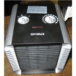 Optimus Ceramic Heater Dual Controls