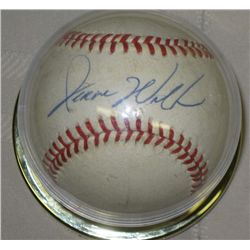 Unknown Autographed Ball Possible Negro League
