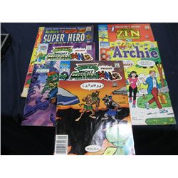 Lot of 5 Vintage Comics Archie etc