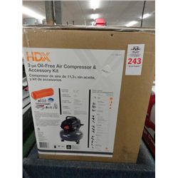 HDX 3 Gal. Air Compressor