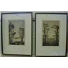 Image 1 : A pair of monochrome etchings - loch scenes £50-60