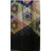 Image 1 : Patchwork quilt made with hexagonal patches £30-50