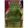 Image 1 : Victorian grandfather chair £150-200