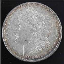 1886 Morgan Silver  Dollar
