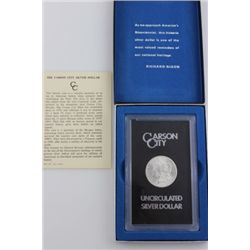 1884 GSA Carson City Morgan Silver Dollar