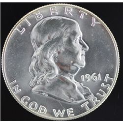 1961 Proof Franklin Silver Half Dollar