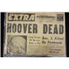 Image 1 : Los Angeles Herald Examiner  Express "Hoover Dead"