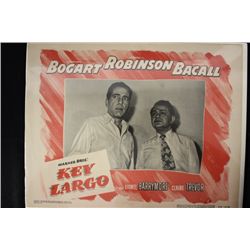 "Key Largo" Movie Print Humphrey Bogart&Edward R.