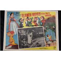 Walt Disney Vintage "Snow White" Print