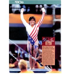 Signed  Photo of Mary Lou Retton