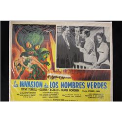 Vintage Print of "Invasion Of The Saucerman" 1957