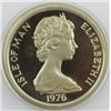 Image 3 : Isle of Man 1976 Silver One Crown
