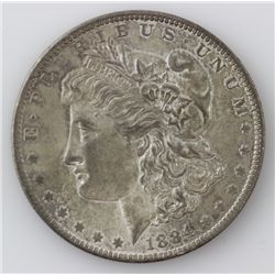 1884 O Morgan Silver Dollar