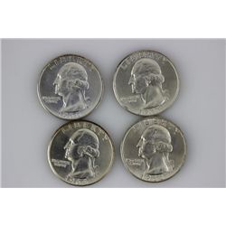 Washington BU Silver Quarters