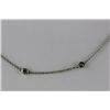 Image 3 : Small CZ Strerling Silver Necklace