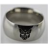 Image 1 : Men's Transformers Tungsten Band With AutoBot Logo