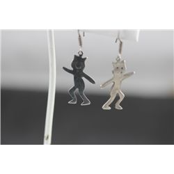 Vintage Sterling Silver Earrings