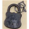 Image 2 : Antique Crusader Padlock