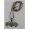 Image 2 : Men's Batman Styled Necklace With Chain