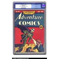 Adventure Comics #46 (DC, 1940) CGC GD/VG 3.0 Off-white to white pages. The ultimate Sandman cove...