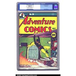 Adventure Comics #50 Nova Scotia pedigree (DC, 1940) CGC NM 9.4 Off-white to white pages. This gr...
