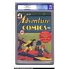 Image 1 : Adventure Comics #53 Larson pedigree (DC, 1940) CGC VF 8.0 Off-white to white pages. Hourman jump...