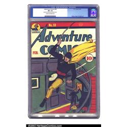 Adventure Comics #59 (DC, 1941) CGC VF- 7.5 Cream to off-white pages. Bailey finishes out his run...