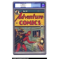 Adventure Comics #62 (DC, 1941) CGC VF+ 8.5 Off-white to white pages. Burnley's run of Starman co...