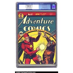 Adventure Comics #67 (DC, 1941) CGC VF/NM 9.0 Off-white to white pages. You just can't keep Jack...