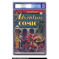 Adventure Comics #71 (DC, 1942) CGC VF 8.0 Off-white to white pages. Burnley's second-to-last cov...