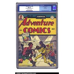 Adventure Comics #83 Rockford pedigree (DC, 1943) CGC NM 9.4 Off-white to white pages. On this co...