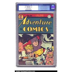 Adventure Comics #101 (DC, 1946) CGC VF 8.0 Off-white to white pages. Sandman and Sandy uncover a...