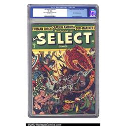 All Select Comics #2 (Timely, 1943) CGC VF 8.0 Off-white pages. A very popular book among collect...