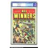 Image 1 : All Winners Comics #14 (Timely, 1944) CGC FN/VF 7.0 Off-white to white pages. Taking the battle t...
