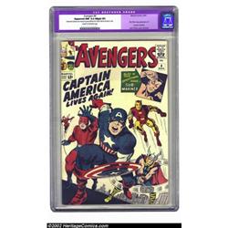 The Avengers #4 (Marvel, 1964) CGC Apparent NM 9.4 Cream to off-white pages. One of the most popu...