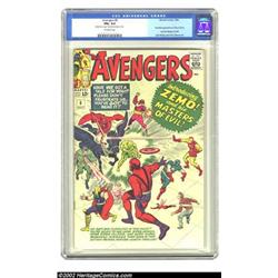The Avengers #6 (Marvel, 1964) CGC FN+ 6.5 Off-white pages. Introducing Zemo and his Masters of E...