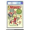Image 1 : The Avengers #6 (Marvel, 1964) CGC FN+ 6.5 Off-white pages. Introducing Zemo and his Masters of E...